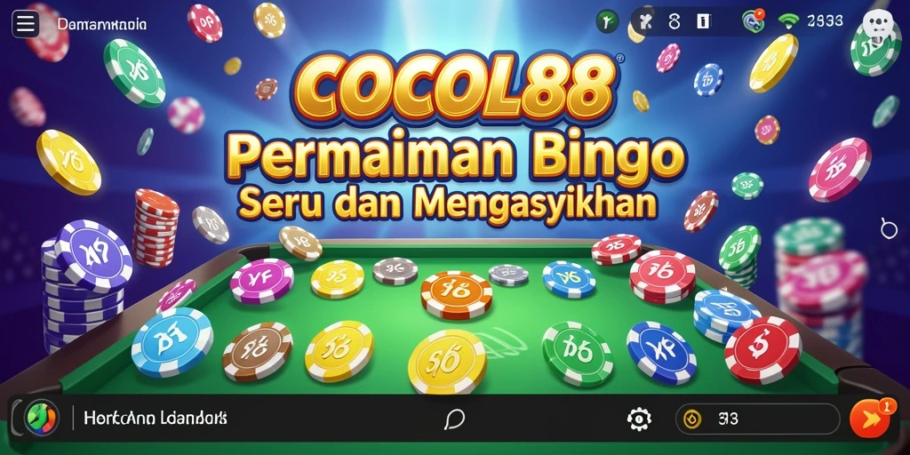 Tampilan gameplay COCOL88 saat pemain bersaing dalam Bingo.
