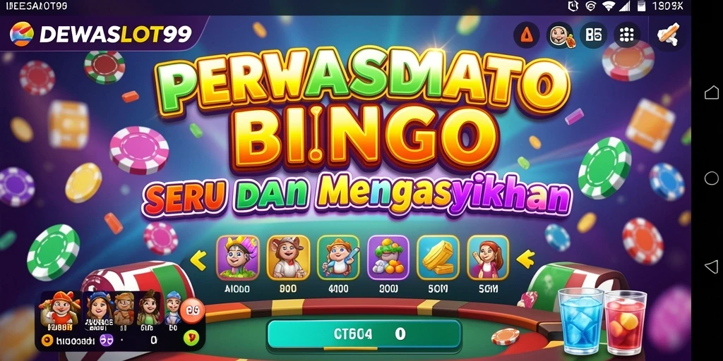 Tampilan menarik dari gameplay DEWASLOT99 yang penuh aksi Bingo.