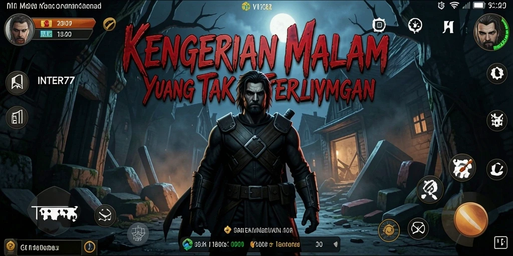 Tampilan gameplay INTER77 yang mencekam dan menegangkan.