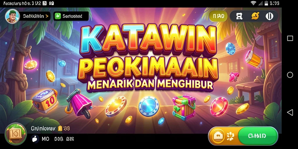 Screenshot gameplay KATAWIN menampilkan mesin Slot yang menarik.