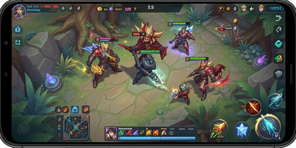 Tampilan menarik dari gameplay LEDAKGG dengan aksi seru di arena.