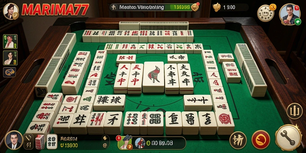 Tampilan gameplay menantang dan menarik dari MARIMA77.