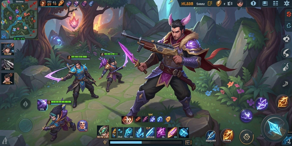 Tampilan gameplay MLBB8 dengan petualangan yang mendebarkan.