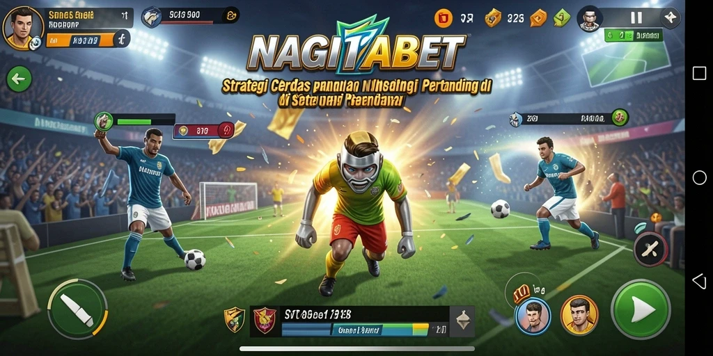 Tampilan gameplay menegangkan dari NAGITABET yang penuh strategi.
