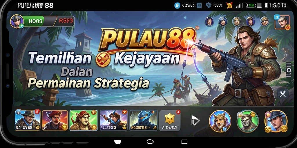 Screenshot gameplay <strong>PULAU88</strong> yang menunjukkan strategi pulau dalam aksi.
