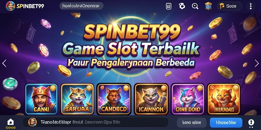 Tampilan gameplay SPINBET99 yang menawan dan interaktif.