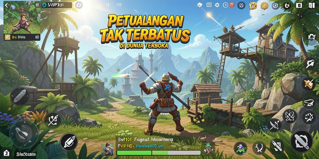 Tampilan menakjubkan dunia terbuka di SVIP10