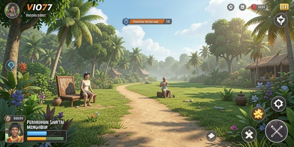 Tangkapan layar VIO77 menampilkan gameplay menarik dan menantang.