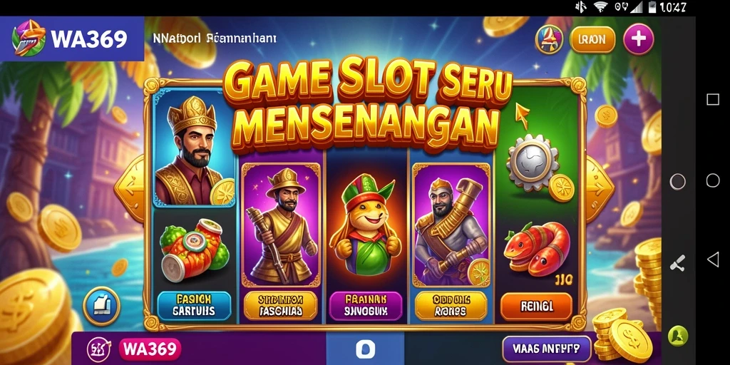 Tampilan menarik dari gameplay Slot WA369.